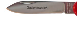 Victorinox Taschenmesser Gravur