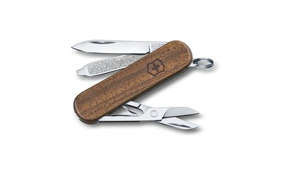 Classic SD Wood, 58 mm, Nussbaumholz, in Blister
