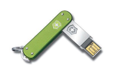 Slim Alox gerippt 64GB USB Stick