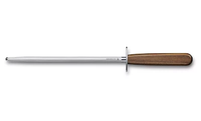 Wood, Abziehstahl, 23 cm, Mittelfeinzug, rund, mod. Ahorn