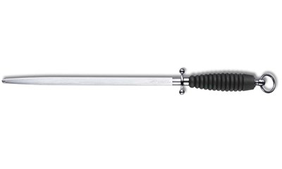 Metzgerstahl rund 30 cm Mittelfeinzug