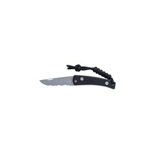 Klappmesser KISS All Black AK Ski mit Paracord Best of Switzerland