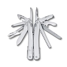 Swiss Tool Spirit MX, silber, in Nylon Etui