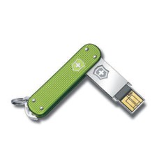 Slim Alox gerippt 64GB USB Stick