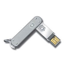 Slim Alox gerippt 64GB USB Stick