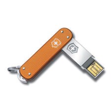 Slim Alox gerippt 64GB USB Stick